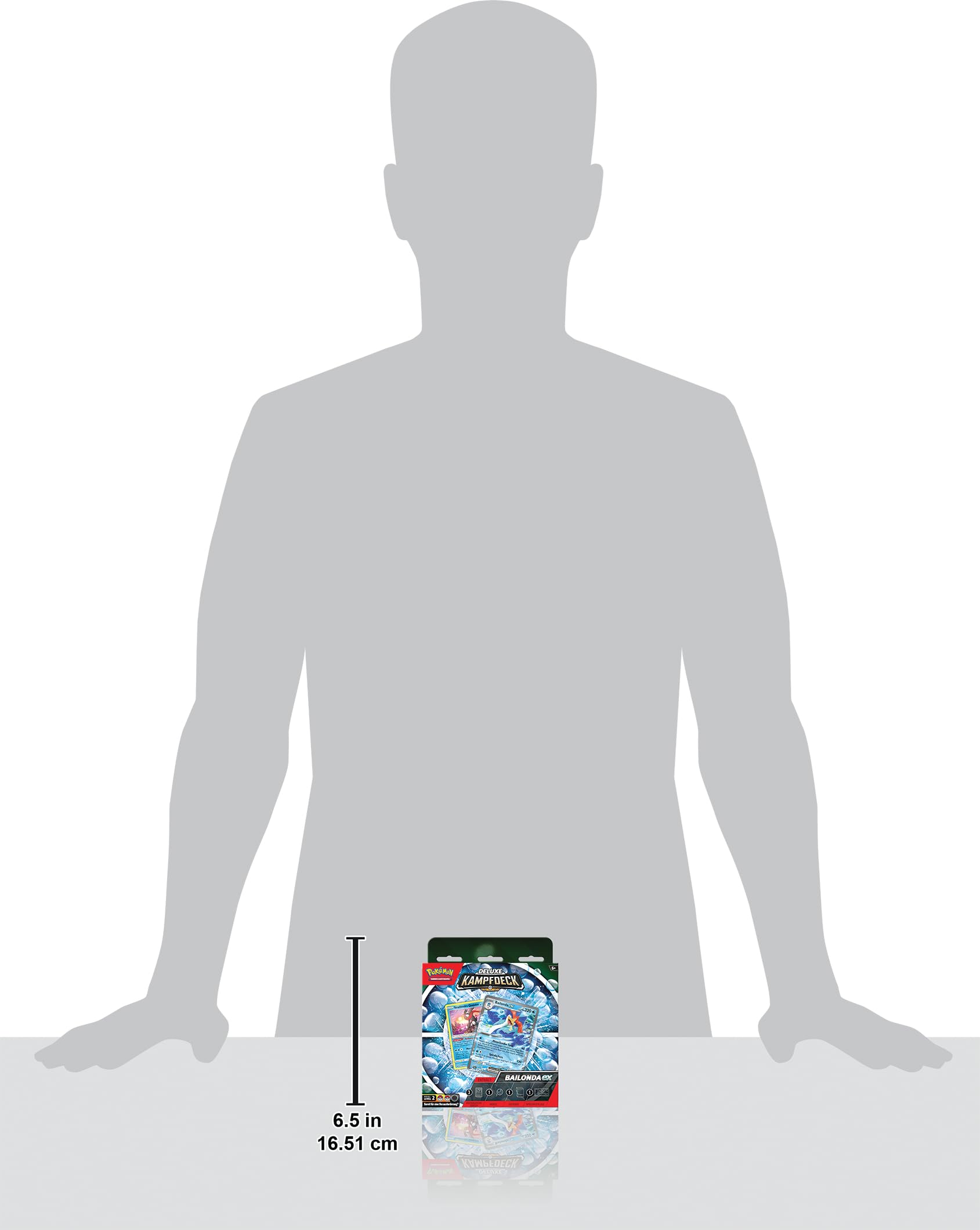 Pokémon-Sammelkartenspiel: Deluxe-Kampfdeck Bailonda-ex (sofort spielbares Deck mit 60 Karten & Zubehör)