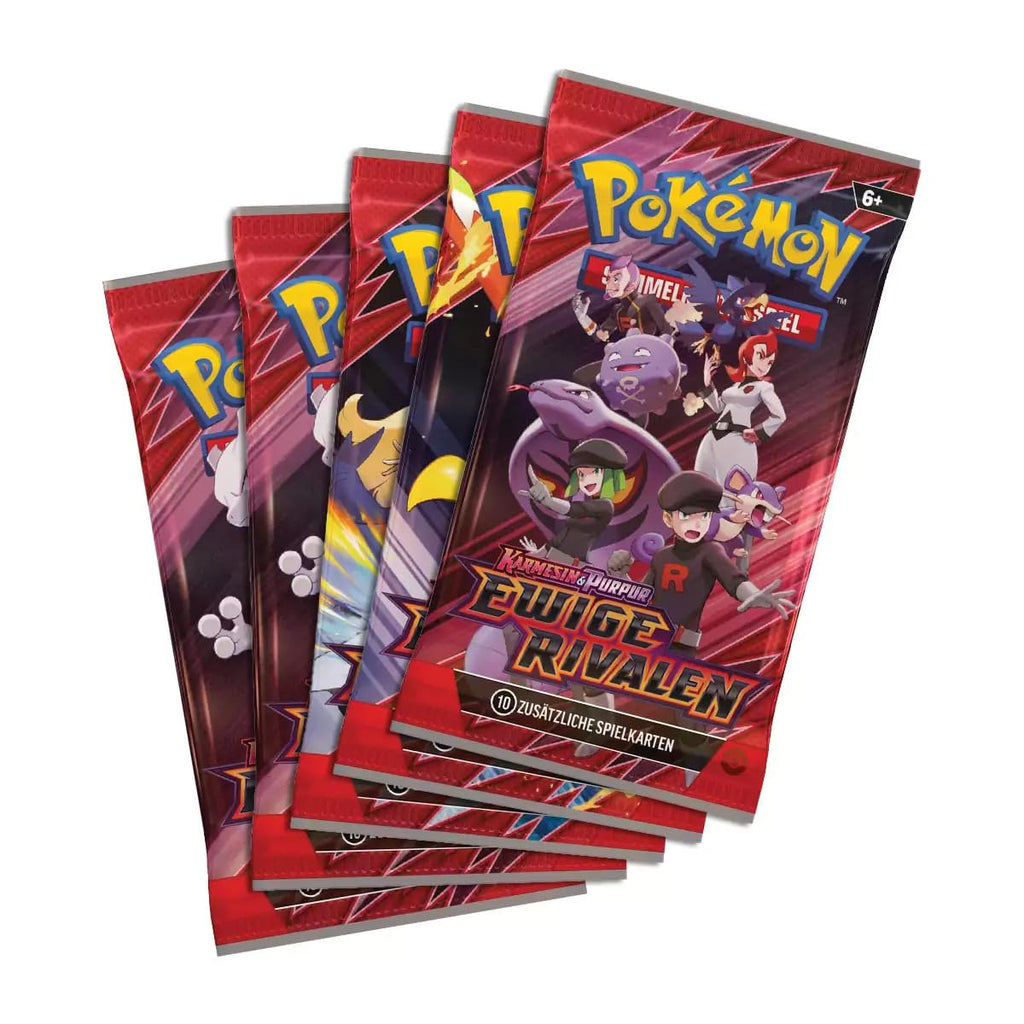 Pokémon Sammelkartenspiel - KP10 Karmesin und Purpur - Ewige Rivalen, Booster Display 36 Boosterpacks